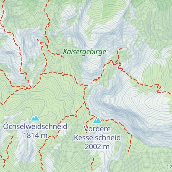 Map of Pyramidenspitze