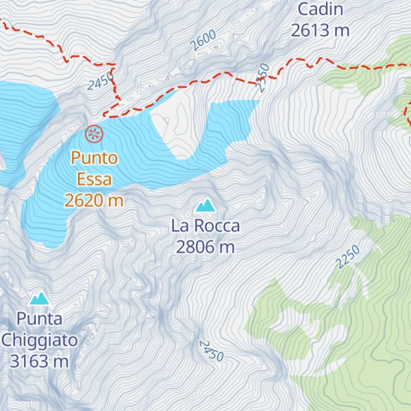Map of La Rocca