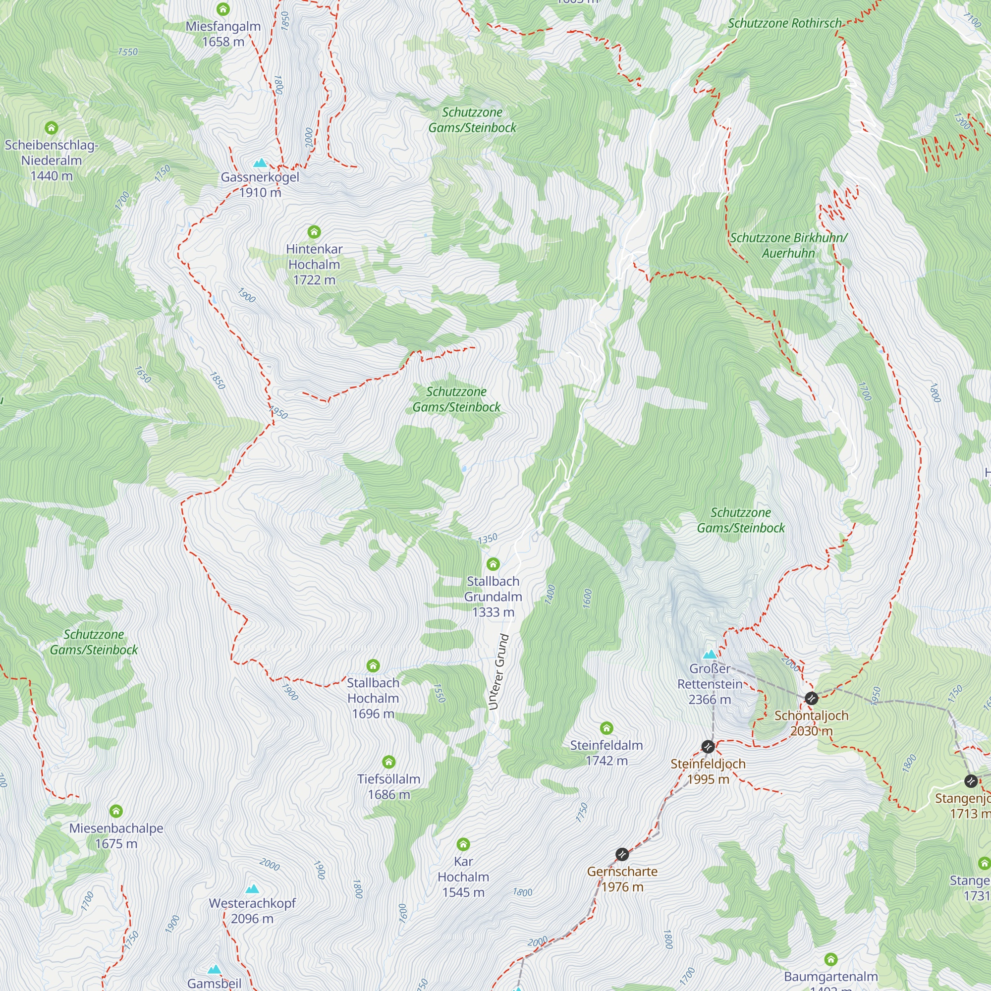 Stockeralm map