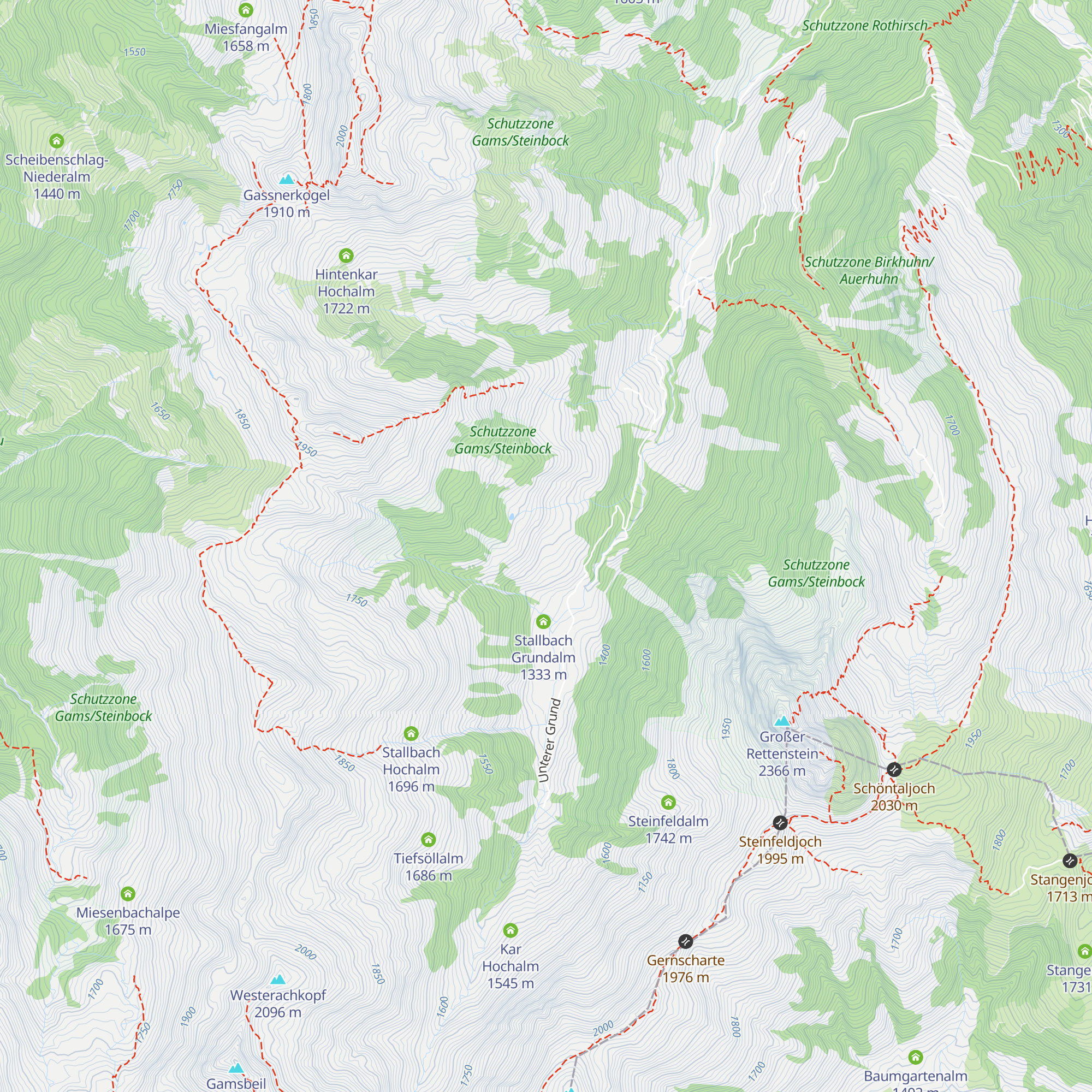 Stockeralm map