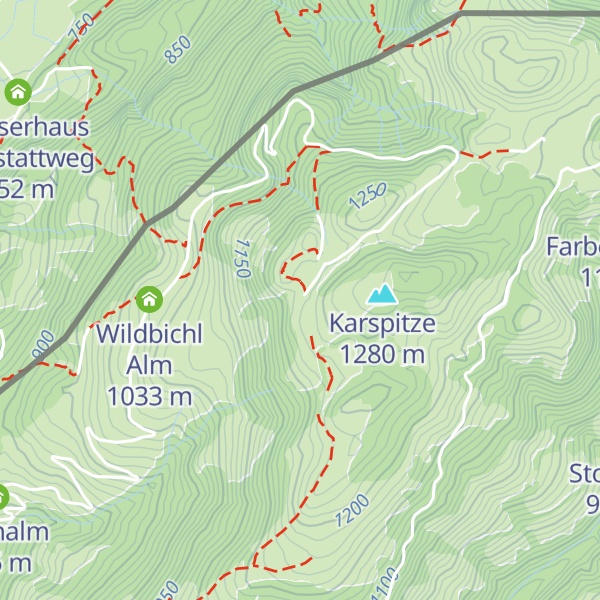 Map of Kar Alm