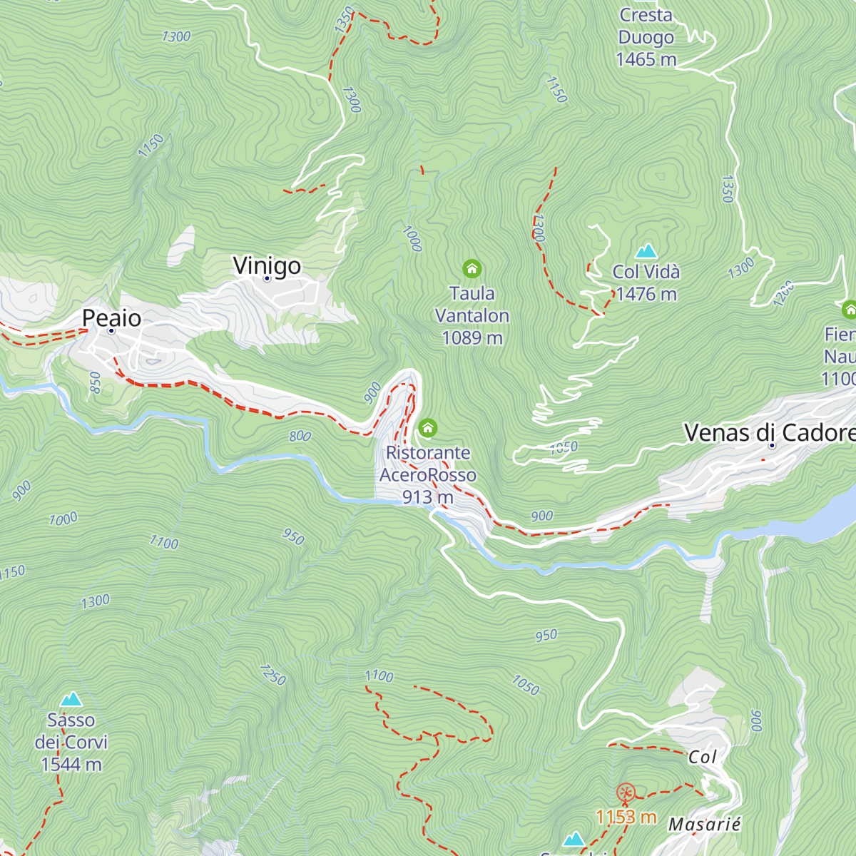 Ristorante AceroRosso map