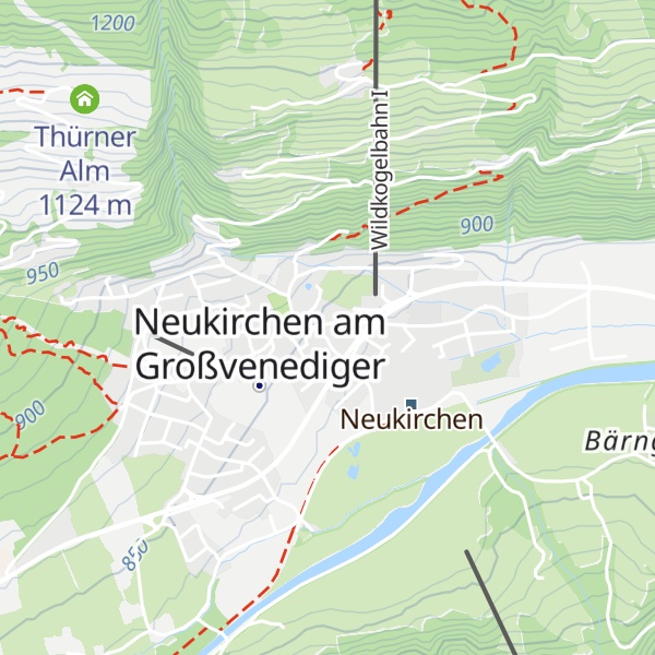 Map of Bergführer Büro