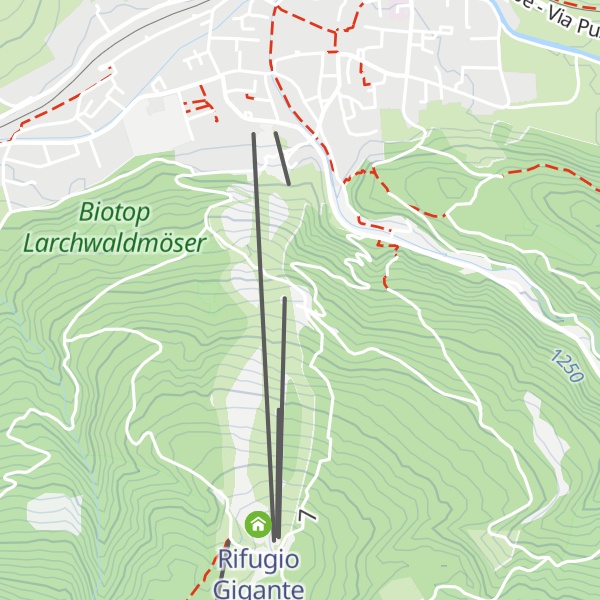 Map of Jora Mountain Dining