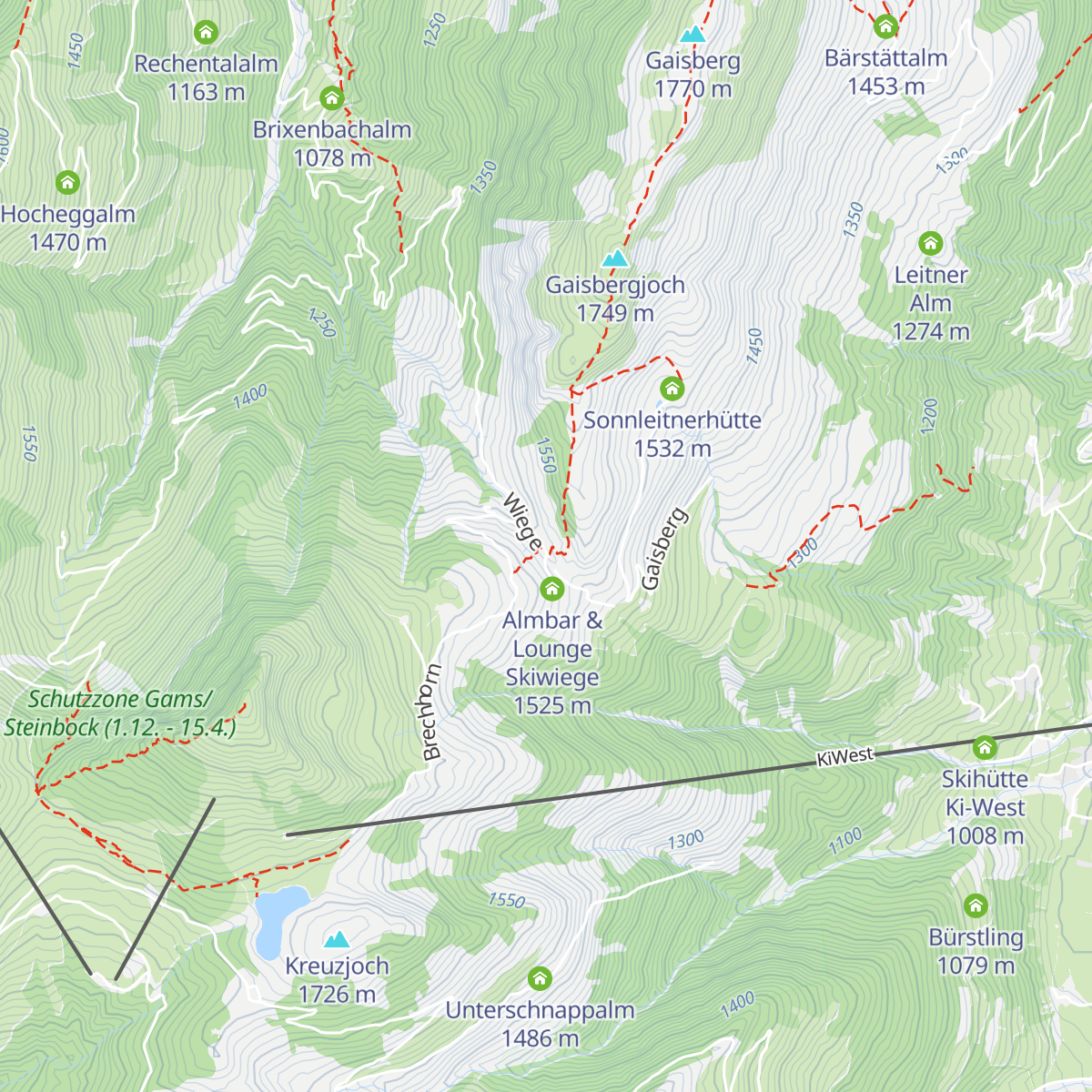 Wiegalm map