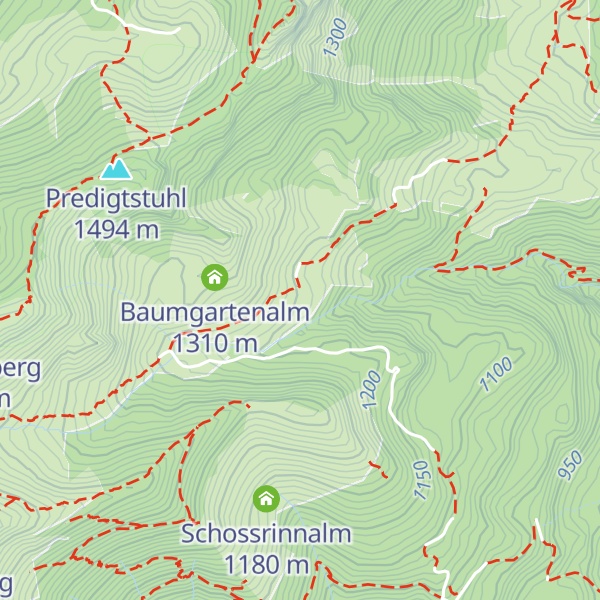 Map of Angereralm