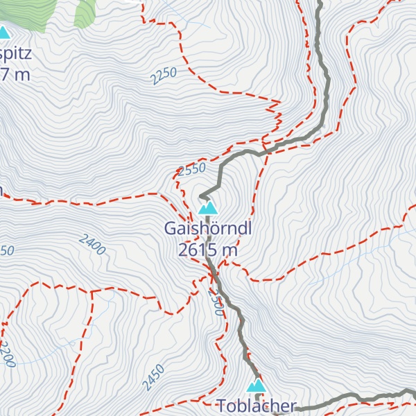 Map of Gaishörndl