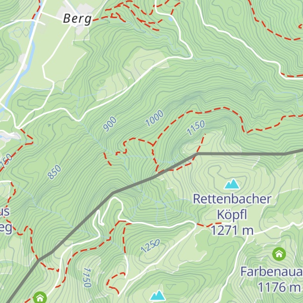 Map of Wirtsalm (aufgelassen)