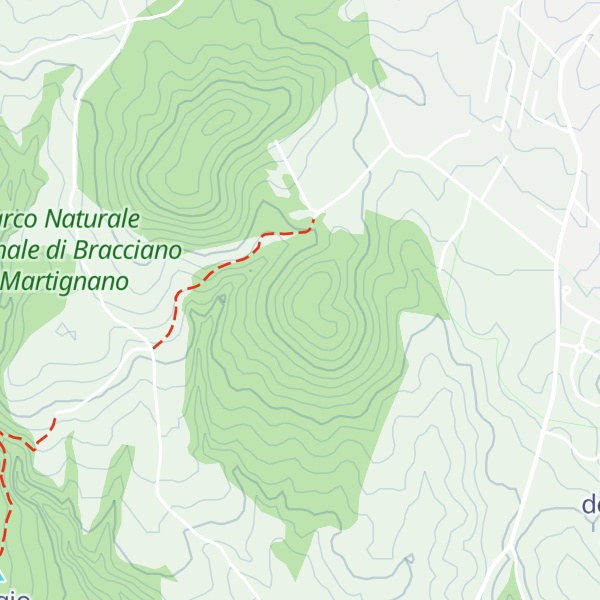Map of Monte Agliano