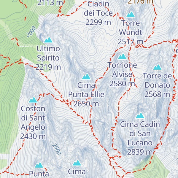 Map of Torre del Diavolo