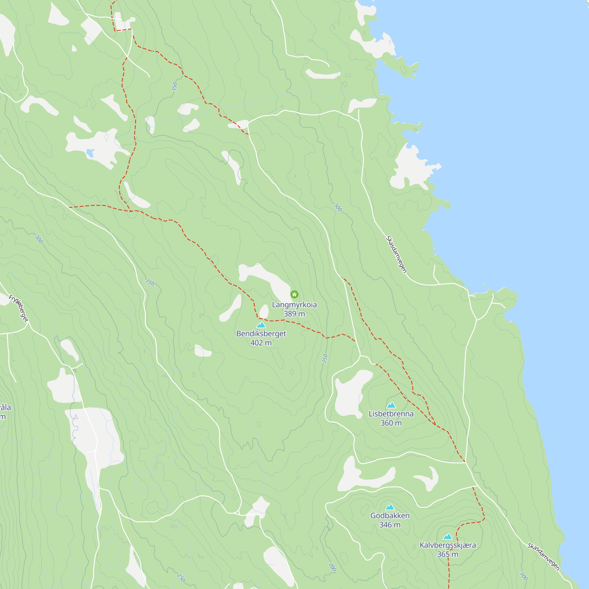 Langmyrkoia map