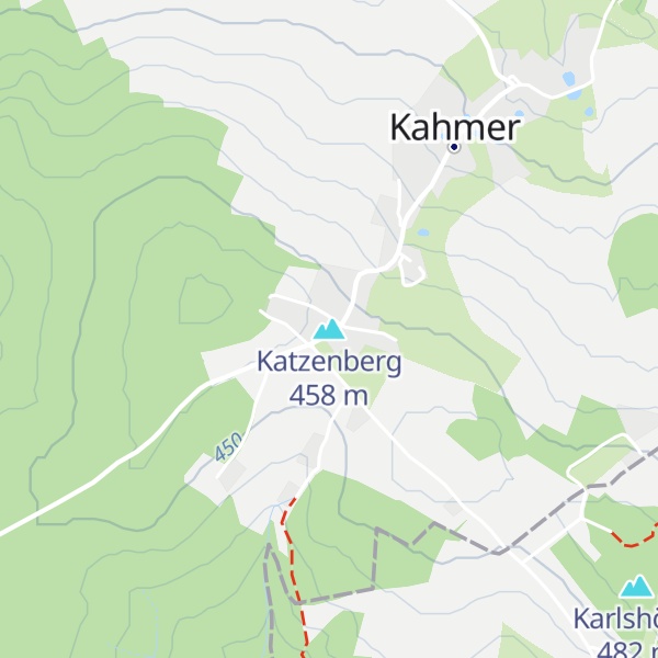 Map of Katzenberg