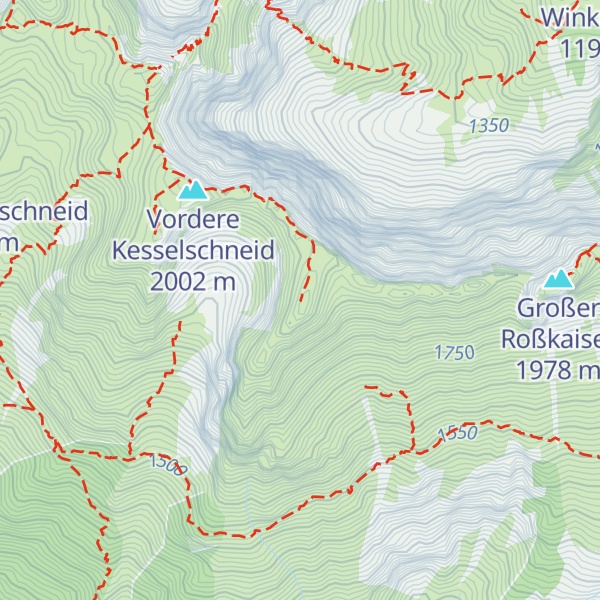 Map of Hintere Kesselschneid