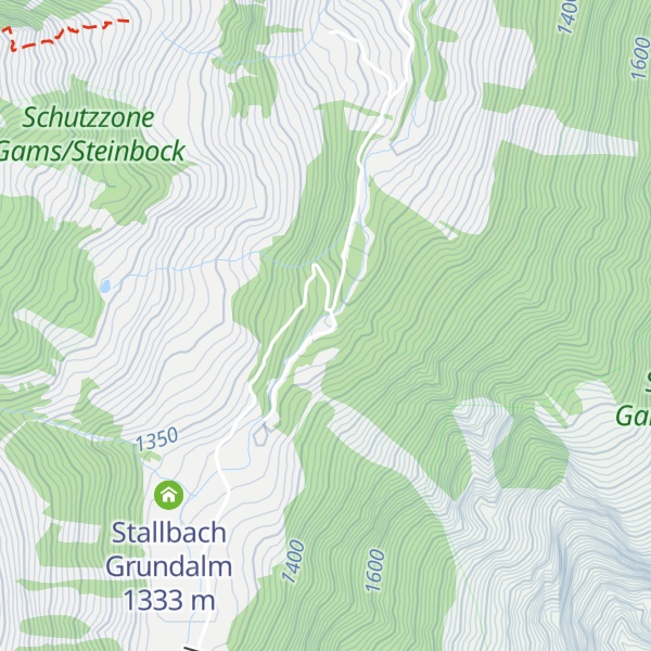 Map of Rettensteinhütte