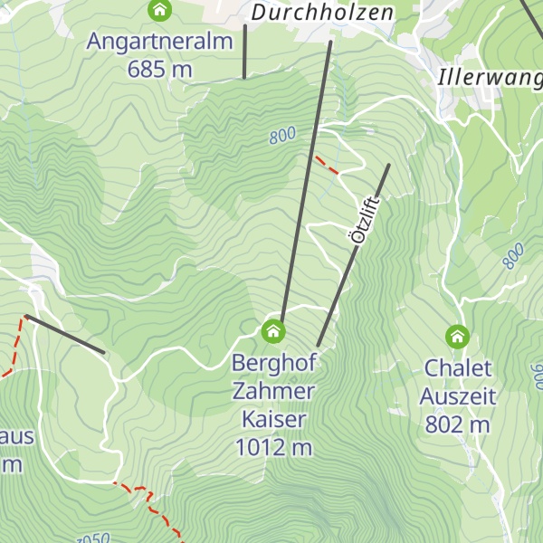 Map of Schmiedereralm
