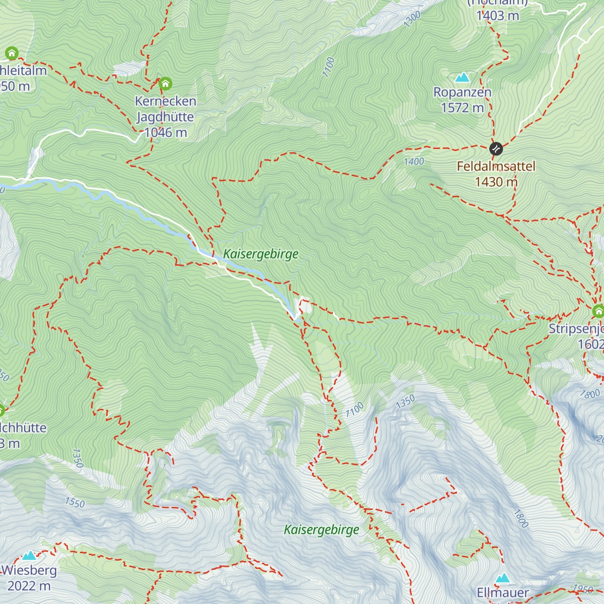 Hans-Berger-Haus map