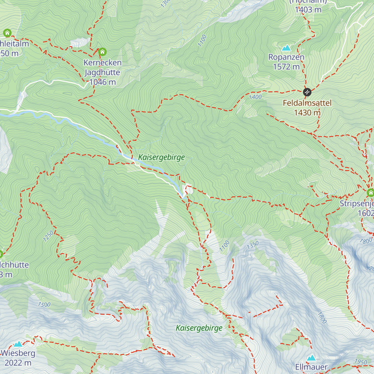 Hans-Berger-Haus map