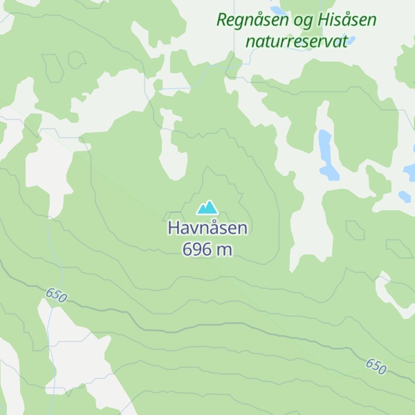 Map of Havnåsen