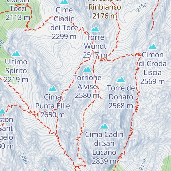 Map of Castello Incantato