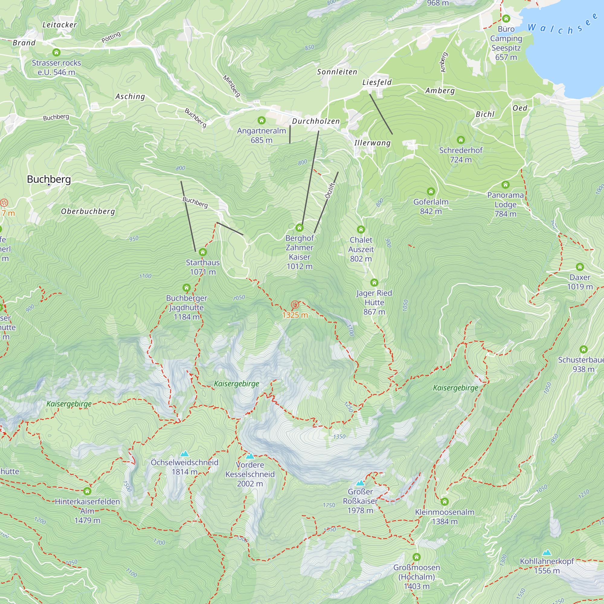 Jovenalm map