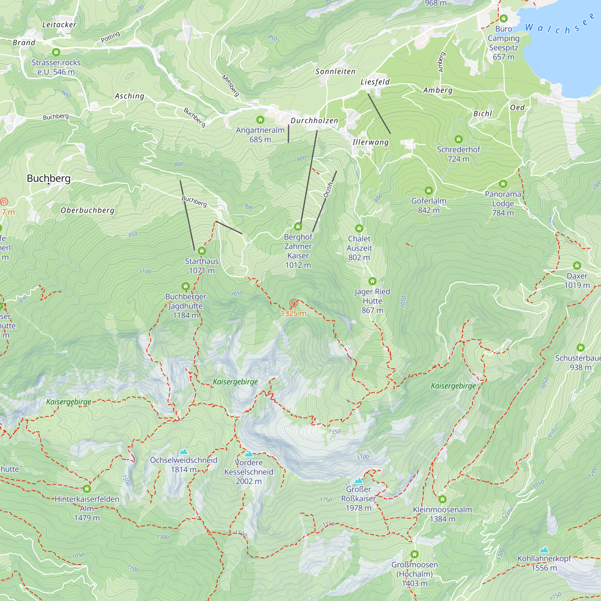 Jovenalm map
