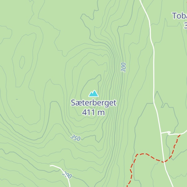 Map of Sæterberget