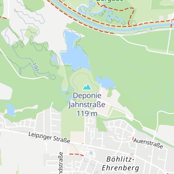 Map of Deponie Jahnstraße