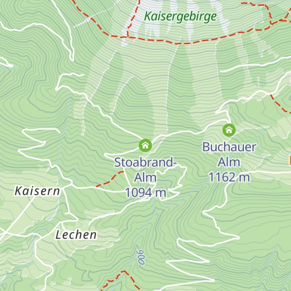 Map of Stoabrand-Alm