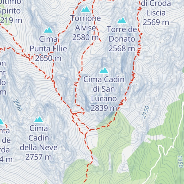 Map of Campanile Eotvos