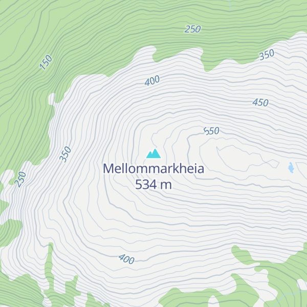 Map of Mellommarkheia