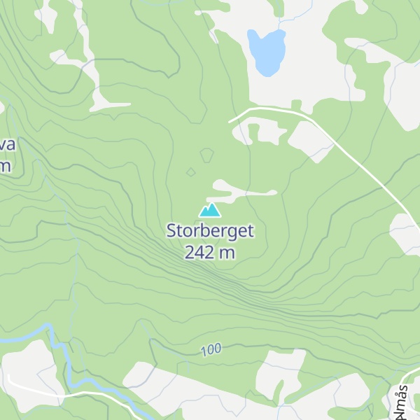 Map of Storberget