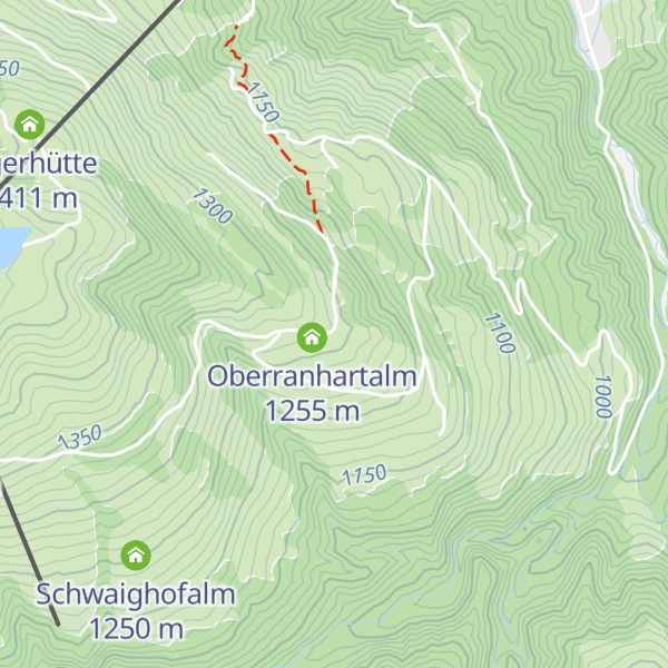Map of Ranhartalm
