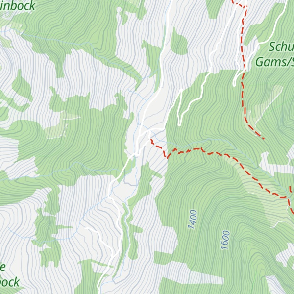 Map of Hintenbachalm