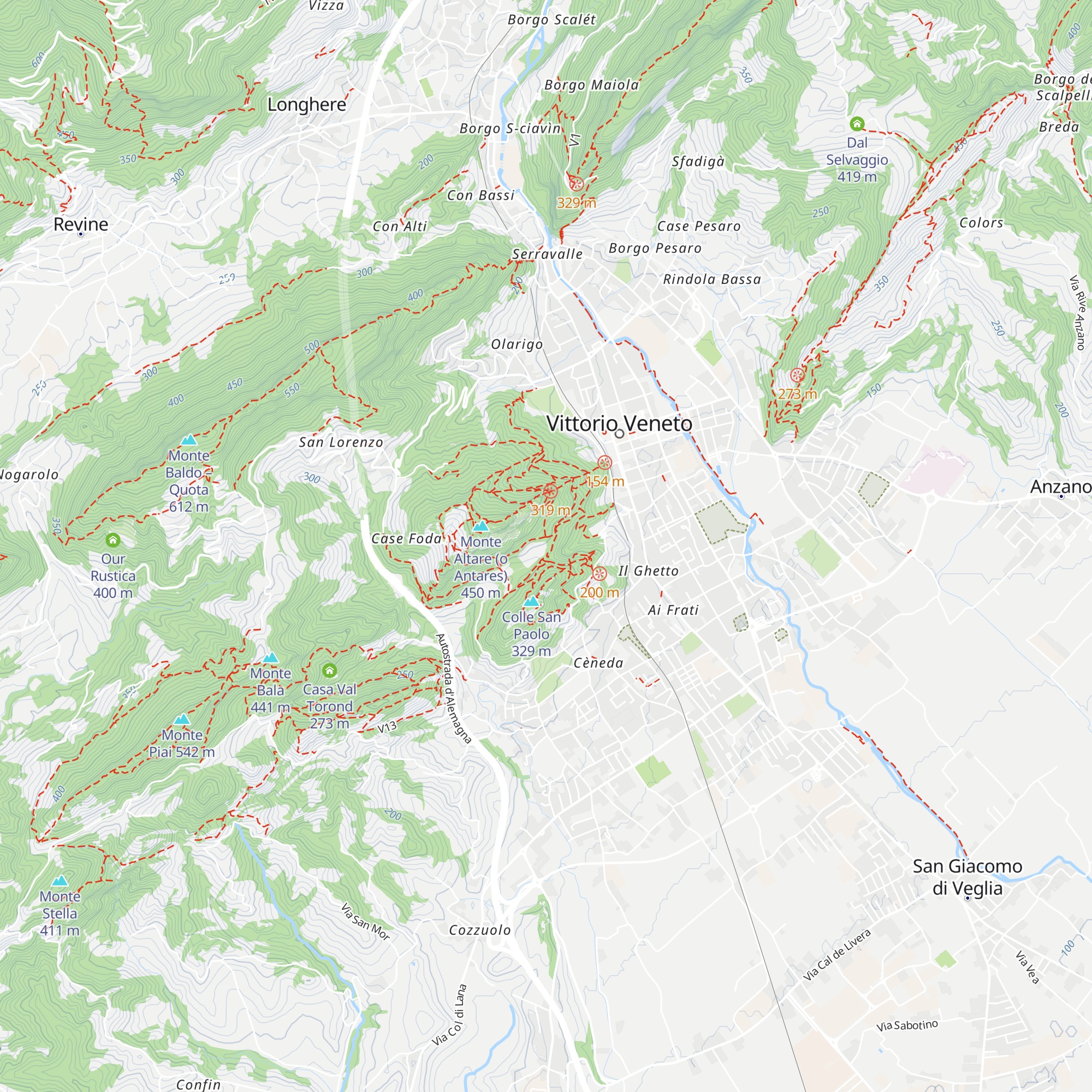 Santa Elisabetta map