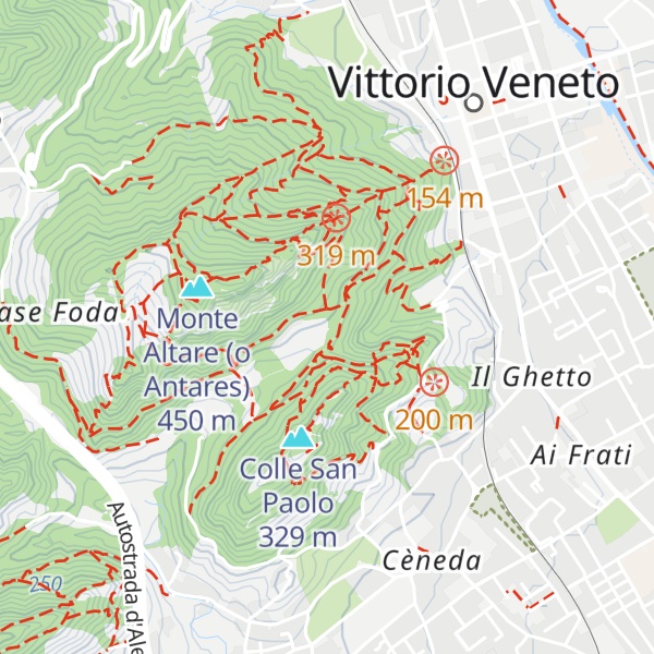 Map of Santa Elisabetta