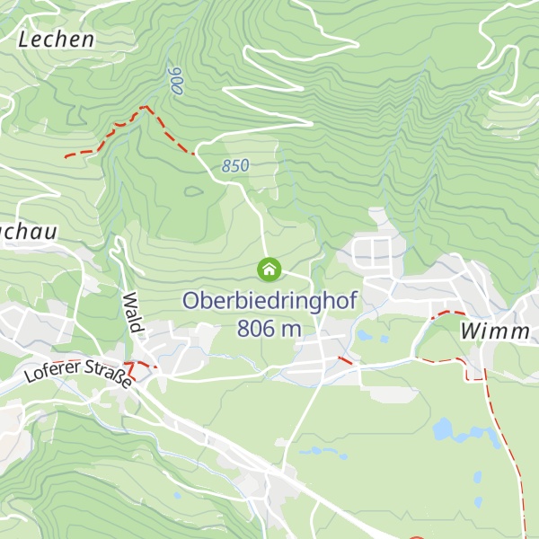 Map of Oberbiedringhof
