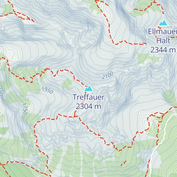 Map of Treffauer