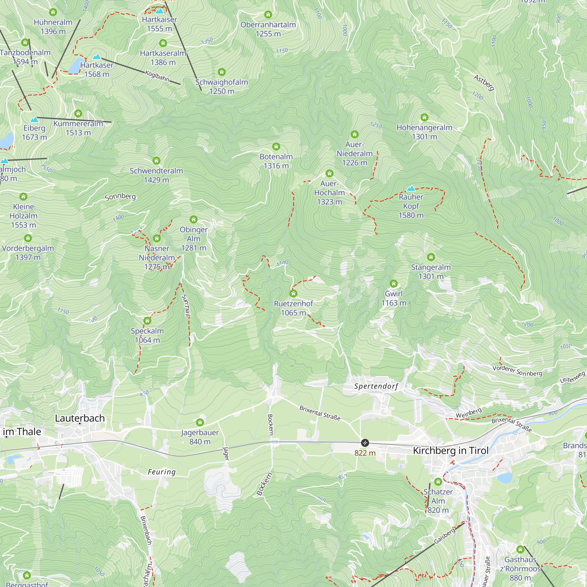 Ruetzenhof map