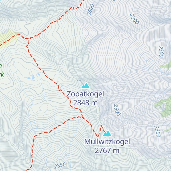 Map of Zopatkogel