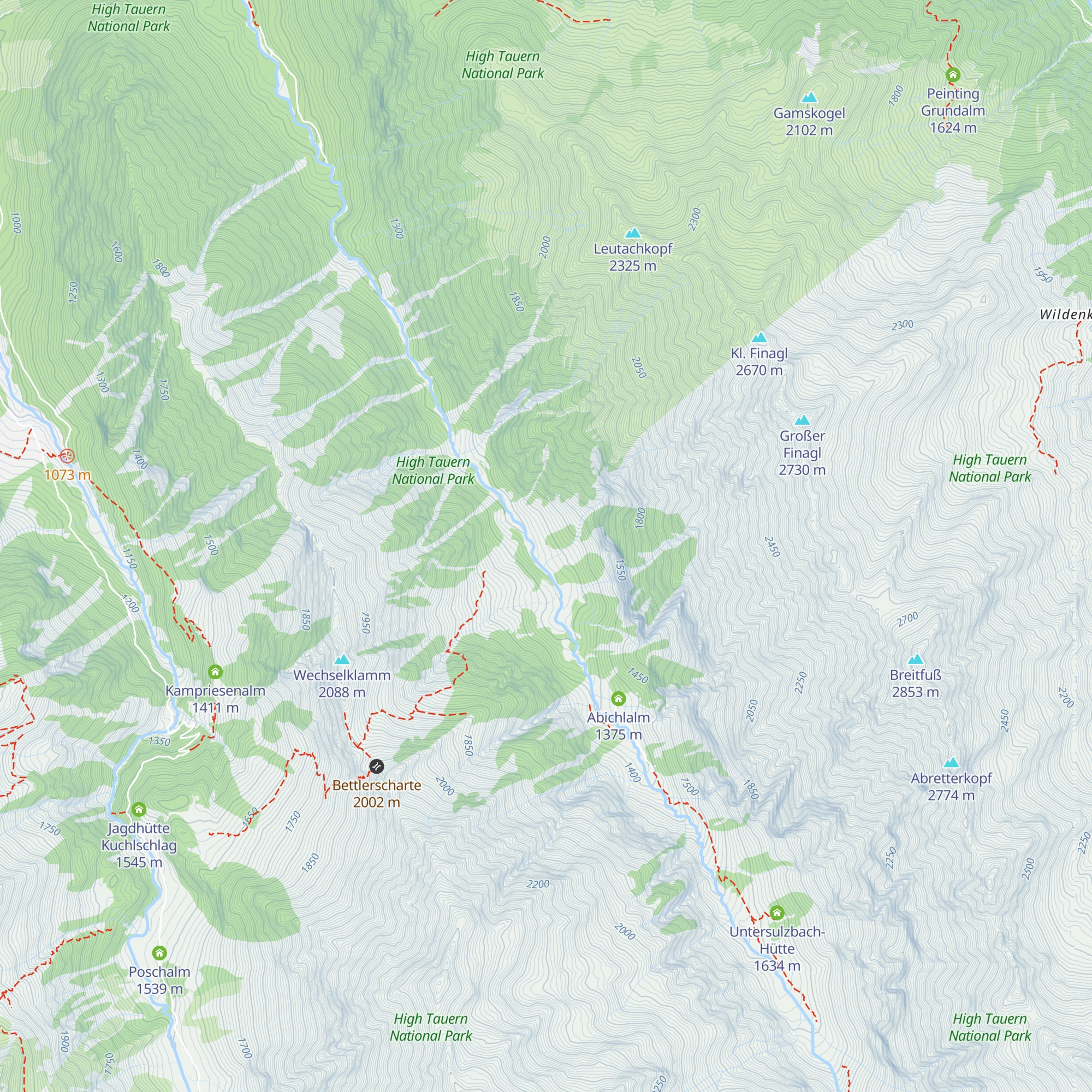 Stockeralm map