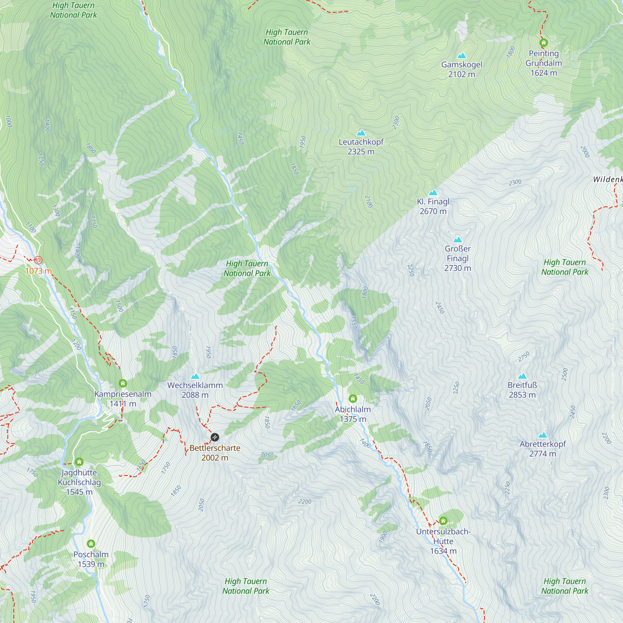 Stockeralm map