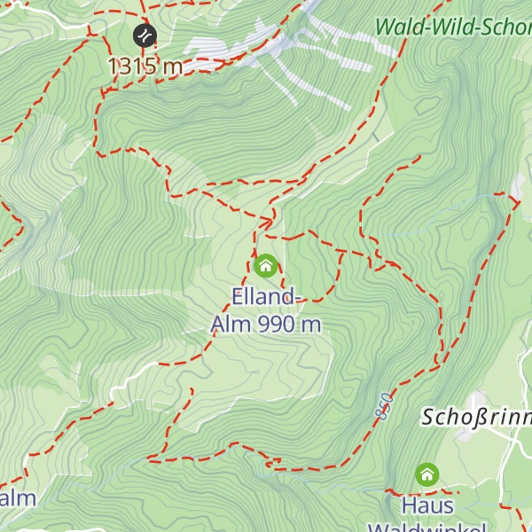 Map of Elland-Alm