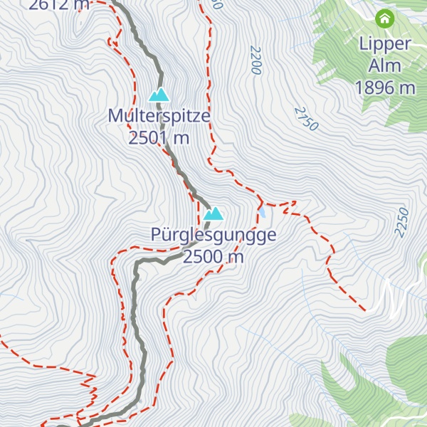 Map of Pürglesgungge