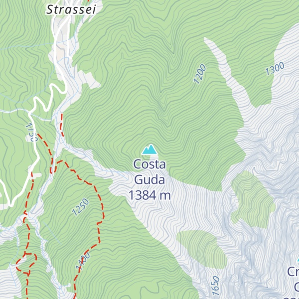 Map of Costa Guda