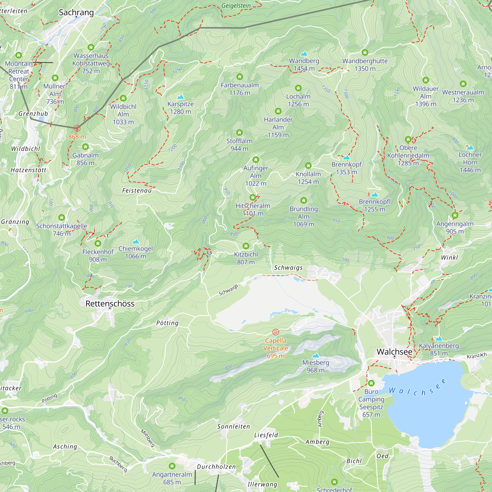 Kitzbichl map