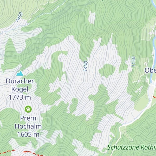 Map of DAV Durchalm