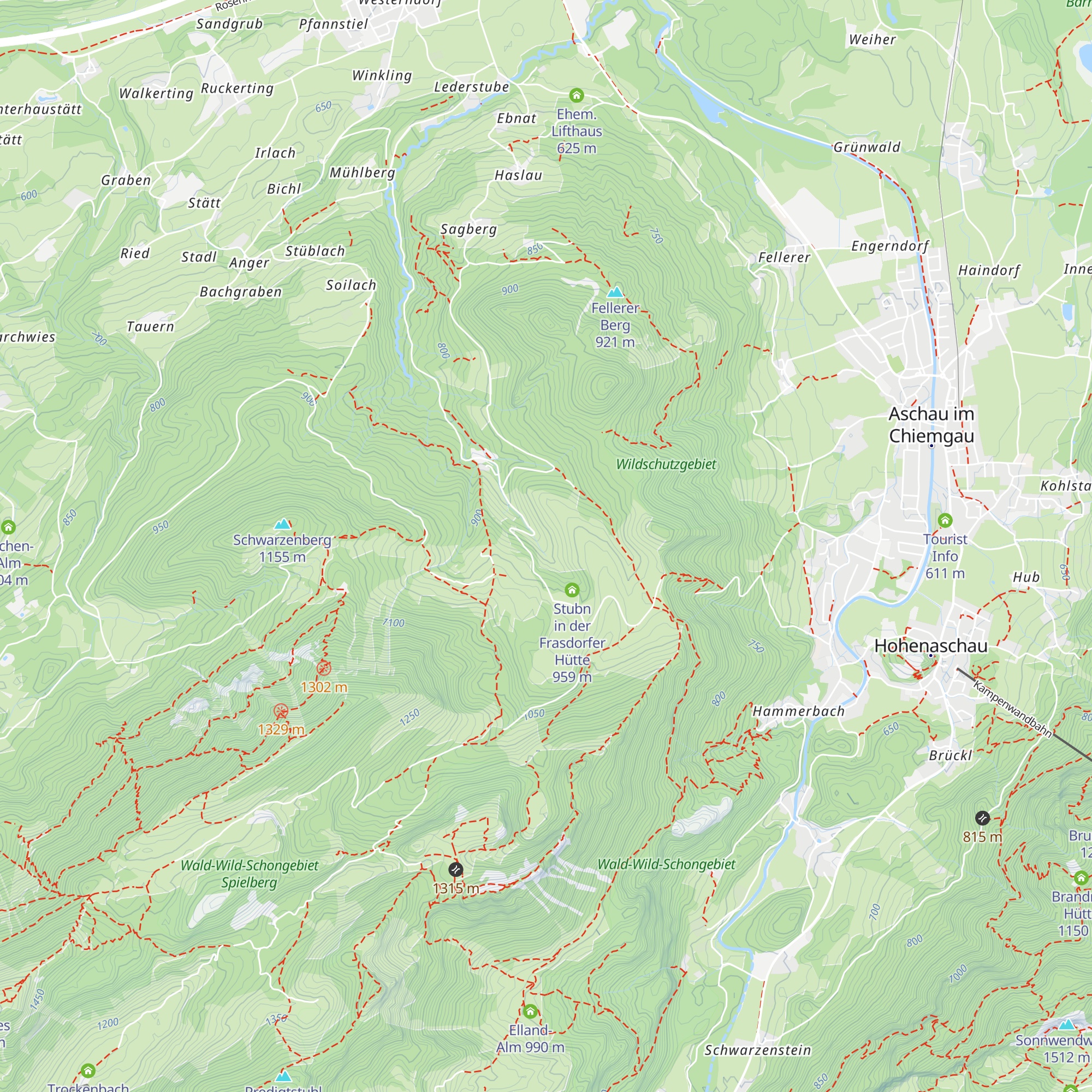 Rauchalm map