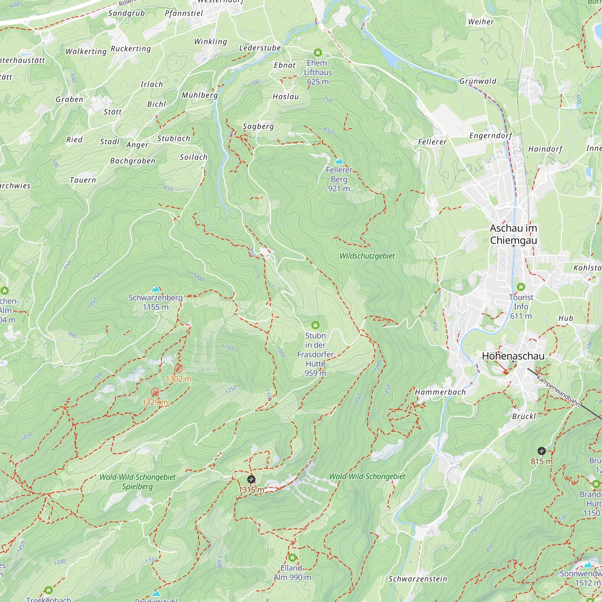 Rauchalm map