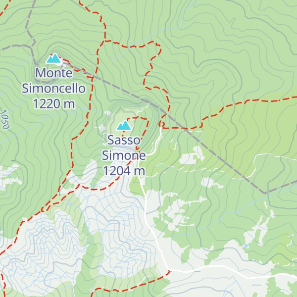 Map of Bivacco Sasso di Simone
