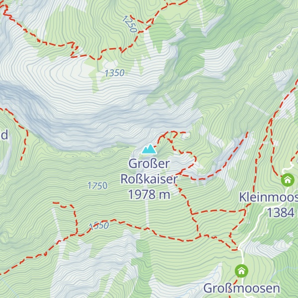 Map of Großer Roßkaiser